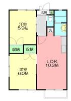 物件の間取り画像