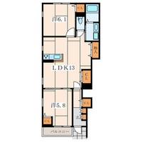 クレールメゾンの間取り