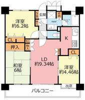 物件の間取り画像