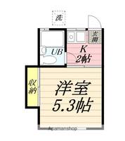 千草ハイツⅡの間取り