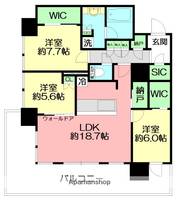 物件の間取り画像