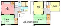 神奈川県小田原市中曽根(一戸建)の賃貸物件戸建ての間取り