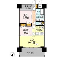 リーラ横浜川和町0302の間取り