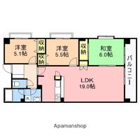 ボナール月見301の間取り