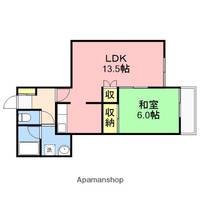 グランデハイツB202の間取り