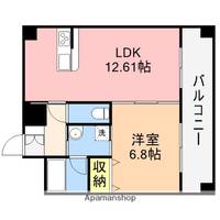 ファーストクラス市民病院前306の間取り