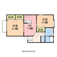 MOAH女池西C-22の間取り