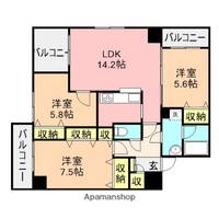 物件の間取り画像