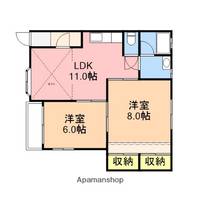 ヴィラ・ランコントレD202の間取り