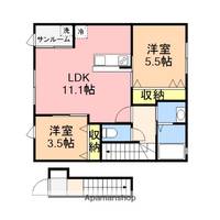 物件の間取り画像