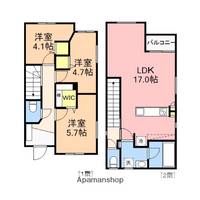 物件の間取り画像