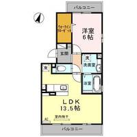 レイクサイド Aの間取り