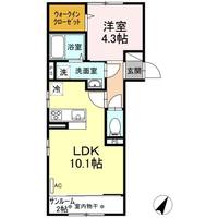 マウント.ナンバ スプリングの間取り