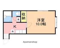 コーポきはらⅡ201の間取り
