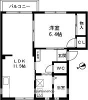 ピュアコスモAの間取り