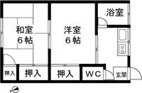 みゆき荘6の間取り
