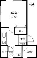 グッドハイツ207の間取り