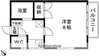 アペックスイン宮関の間取り