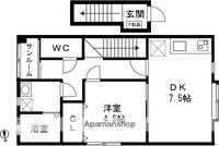 美沢レジデンスⅢDの間取り