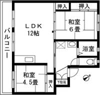 物件の間取り画像