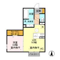アンジュール・ウィットの間取り