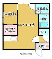 物件の間取り画像