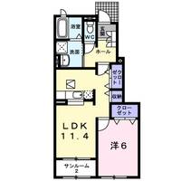 フレンテ デ エスコラAの間取り