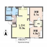 物件の間取り画像