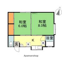 藤井アパート2-1の間取り