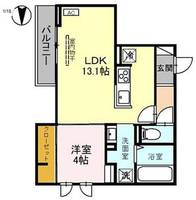 物件の間取り画像