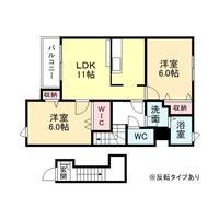 トパーズCの間取り