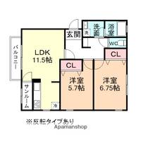 物件の間取り画像
