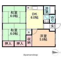 富山県富山市大泉本町2丁目の賃貸アパート202の間取り