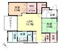 物件の間取り画像