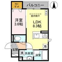 物件の間取り画像