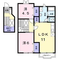 メゾンMS・Bの間取り