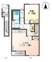 物件の間取り画像