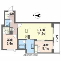 物件の間取り画像