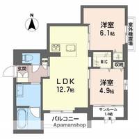 物件の間取り画像