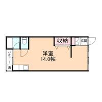 みつわ荘202の間取り