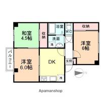 ぴあの204の間取り