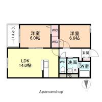 物件の間取り画像