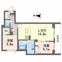 物件の間取り画像