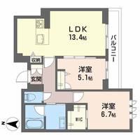 物件の間取り画像