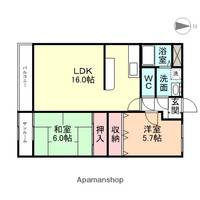 フロラシオン来夢の間取り