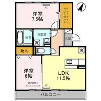 物件の間取り画像