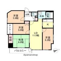 物件の間取り画像