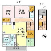 物件の間取り画像