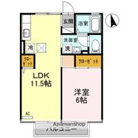 ビューラー堀川の間取り