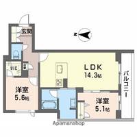 物件の間取り画像